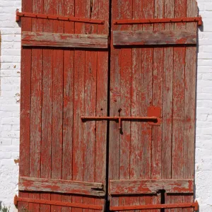 Horse Barn doors, Stanton Ranch, Santa Cruz Island