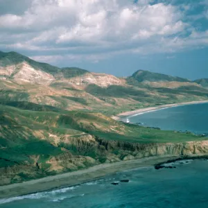 Santa Cruz Island (from the air)