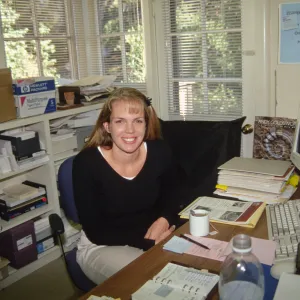 SBBG People: Jennifer Hyle in Garden Office