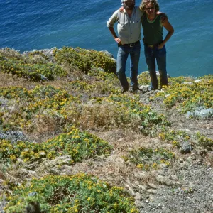 Steve Timbrook and Steve Junak, Santa Barbara Island