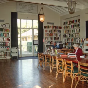Library volunteers working in Library