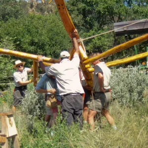 Big Bugs, Praying Mantis setup