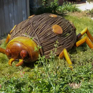 Big Bugs Ladybug installation