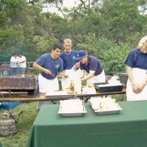 Big Bugs, catering crew
