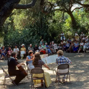 Music Academy of the West Concert, under the Meadow Oaks