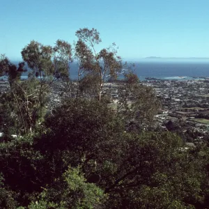 View to Santa Cruz Island, from Santa Barbara Riviera