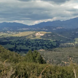 Santa Ynez valley, San Marcos Pass view point
