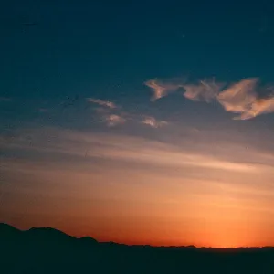 sunrise, Ridgecrest