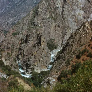 bend in Kings River at 3500 feet elevation