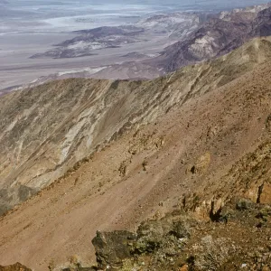 viewing north from Dante's View, Death Valley
