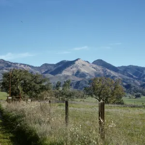Figueroa Mountain, Santa Ynez Valley, ranch land