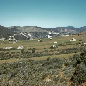 Montgomery Potrero, from east end, McPherson Peak in background