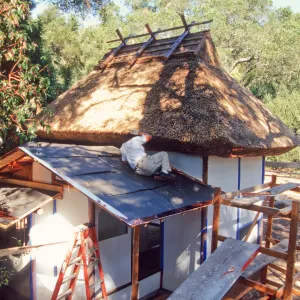 Tea House Construction 2001
