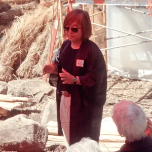 Tea House Dedication event