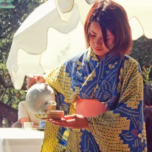 Tea House Dedication event