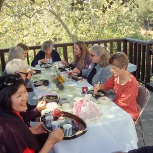 Tea House Dedication event
