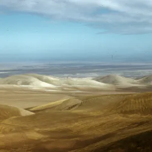 Temblor Ranch Hills from pass on McKittrick Road