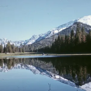 Big Flat Lake, Mt Meadow Ranch, Trinity Alps, Caribou Mt