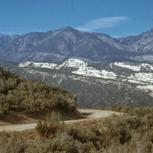 Piedra Blanca Rocks, from road to Lyon Canyon Ranch