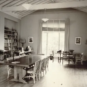 similar to SBBG_PR_01961, Blaksley Library interior, 1942, ©Joseph Muench