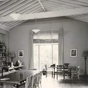 similar to SBBG_PR_01961, Blaksley Library interior, 1942, ©Joseph Muench