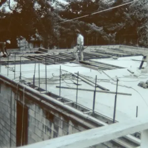 duplicate of SBBG_PR_02877, Herbarium construction taken from Library