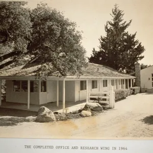 Completed Office and Research Wing in 1964