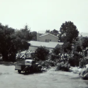 Library and greenhouses from Blaksley Boulder?