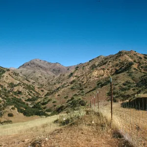 Santa Cruz Island, Largo Canyon looking north