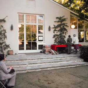 SBBG Guild Ladies, Mrs. Geo. Goodall - 1st in line for Guild Sale