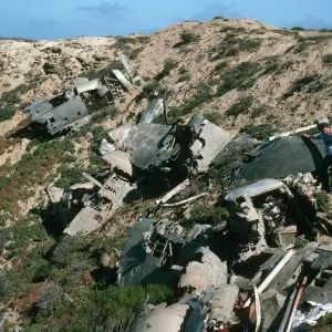 wreckage of Hellcats, 