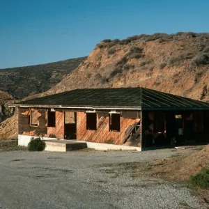 building by pier, Johnson's Lee, Santa Rosa Island