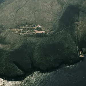 campground, house, & landing cove, Santa Barbara Island