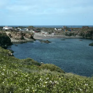 West San Benito Island, village