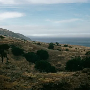 Santa Cruz Island, West of Twin Canyon