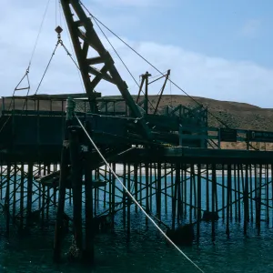 Santa Rosa Island, Beechers Bay, wharf