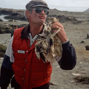West San Benito Island, Bill Samaras w/Osprey