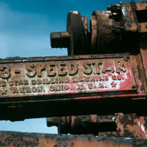 Santa Cruz Island, East end of island, oil well