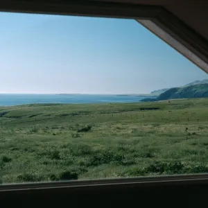 Santa Cruz Island, Casa Vieja, Christy Ranch, view from upstairs