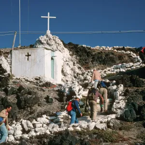 Guadalupe Island, shrine, navy base