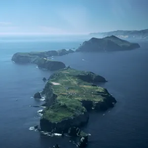 Anacapa Island, from helicopter