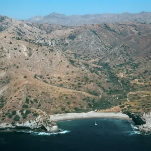 Coches Prietos Canyon, Santa Cruz Island