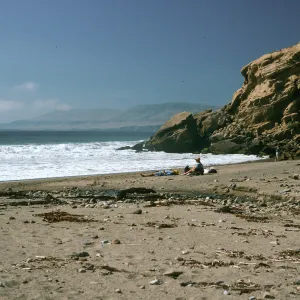 North end Sauces Beach, Santa Cruz Island