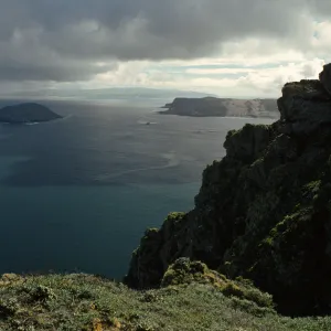 Prince Island, Cuyler Harbor from Devil’s Knoll, Harris Point Peninsula, San Miguel Island