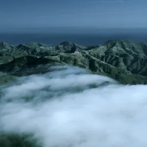 Santa Cruz Island, Sierra Blanca ridge