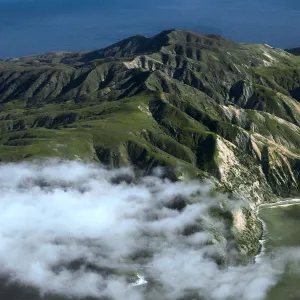 Santa Cruz Island, Montañon ridge, No Mans Land