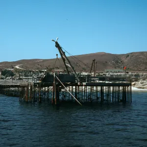 Santa Rosa Island, ranch pier, Beechers Bay