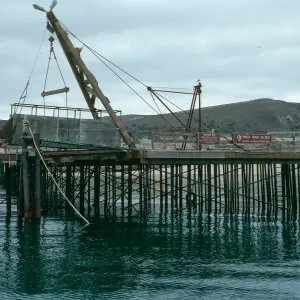 Santa Rosa Island, pier, Vail Ranch