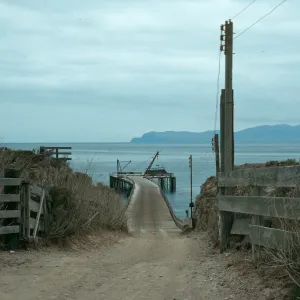Santa Rosa Island, pier, Vail Ranch