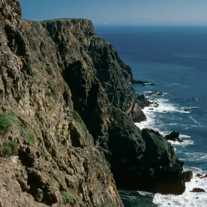 East Anacapa Island, offshore slopes